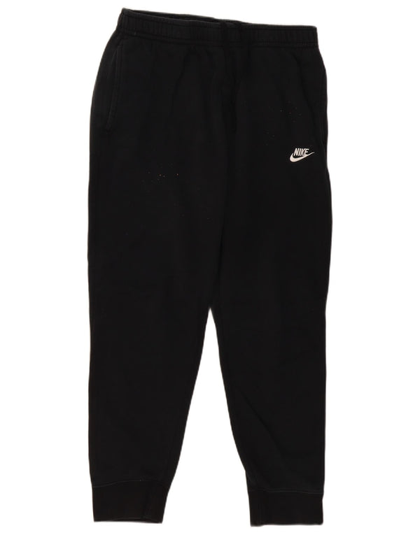 Nike Mens Tracksuit Trousers Joggers Large  Black Cotton
