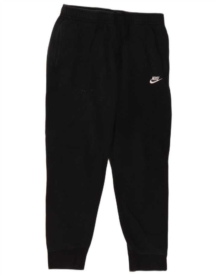 Nike Mens Tracksuit Trousers Joggers Large  Black Cotton