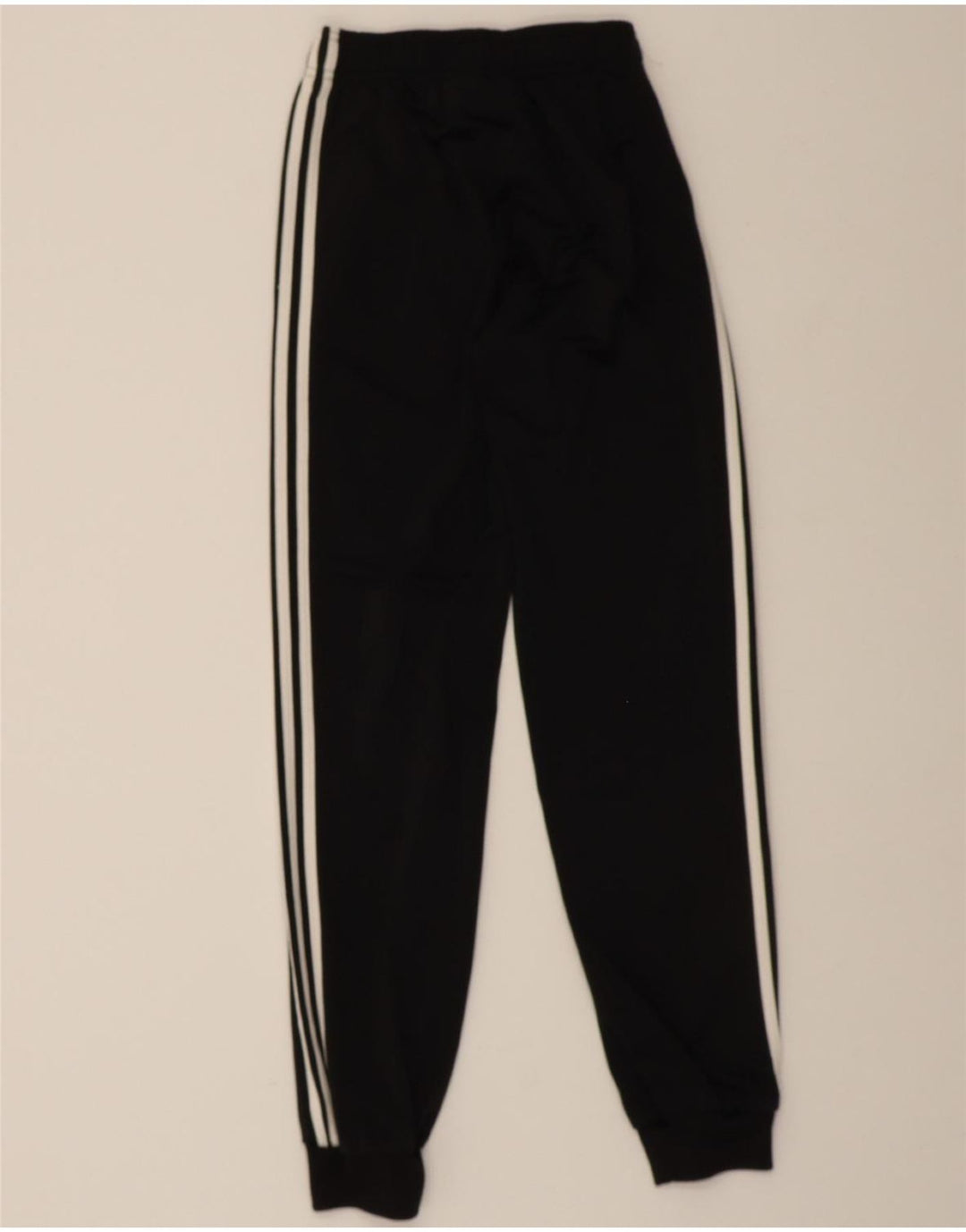 ADIDAS Mens Tracksuit Trousers Joggers XS Black Polyester Vintage Adidas and Second-Hand Adidas from Messina Hembry 