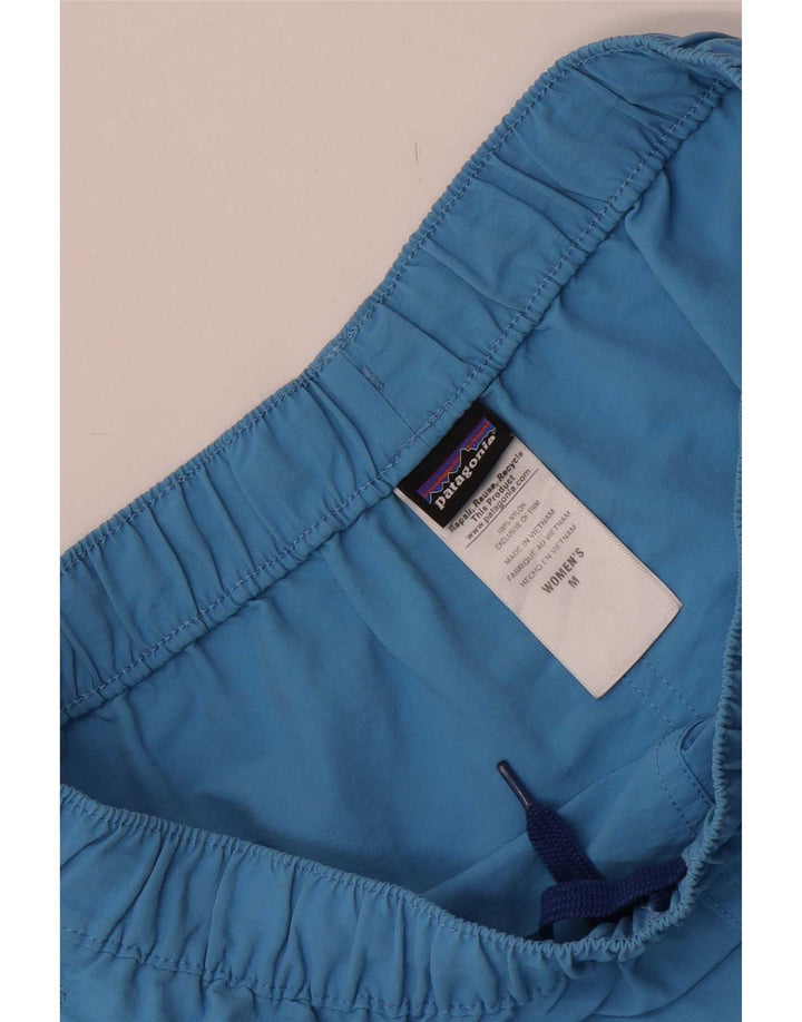 Patagonia Womens Sport Shorts UK 12 Medium Blue Nylon