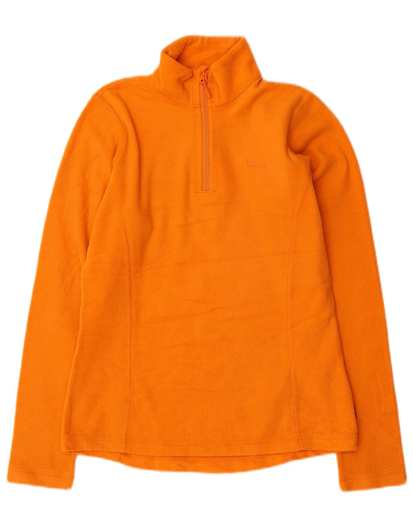Helly Hansen Herre Fleece Jumper med lynlås, lille orange polyester