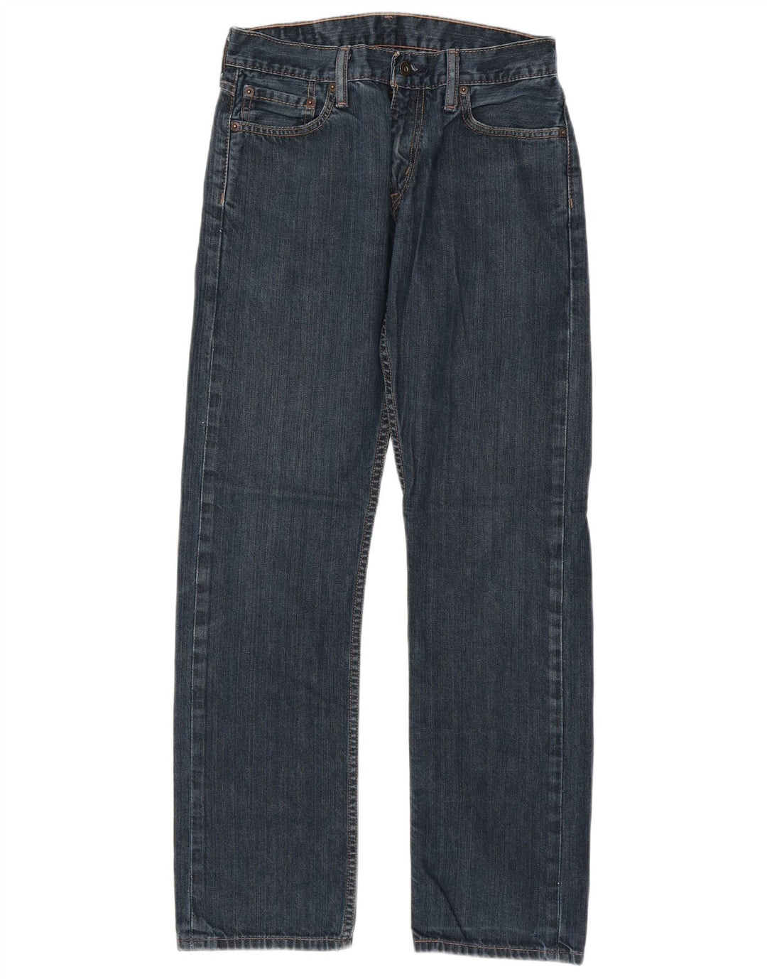 Levi's Mens 514 Straight Slim Jeans W29 L32 Blue Cotton