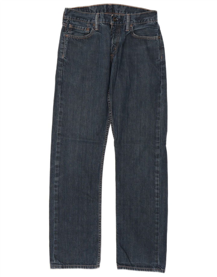 Levi's Mens 514 Straight Slim Jeans W29 L32 Blue Cotton