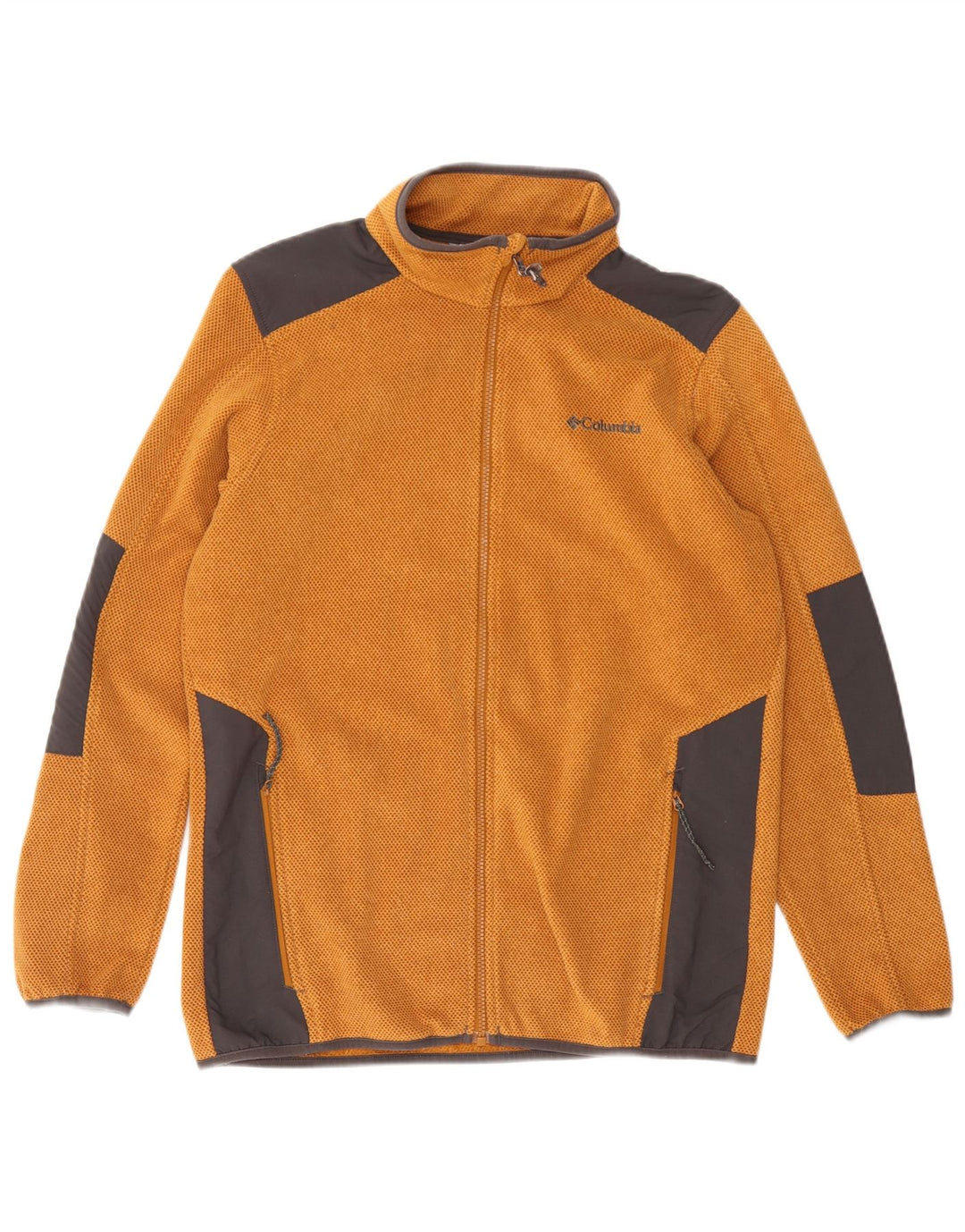 Columbia Fleecejakke til mænd Medium Orange Colourblock Polyester