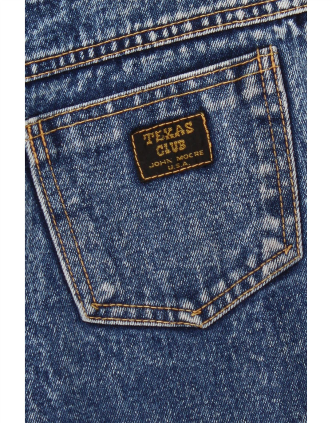 VINTAGE Womens Denim Skirt W32 Large Blue