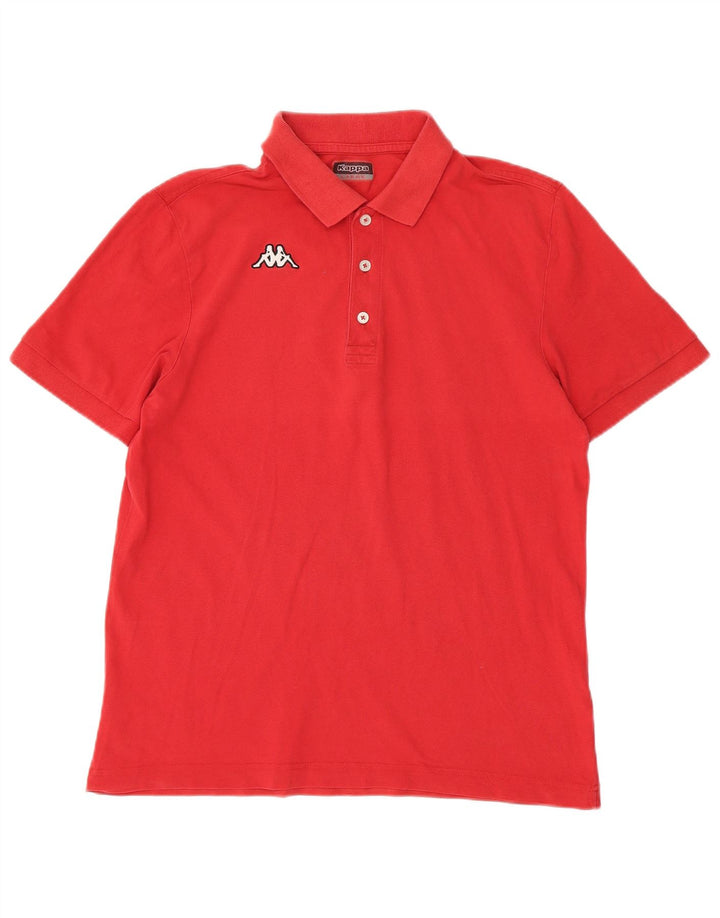 Kappa Mens Polo Shirt Large Red