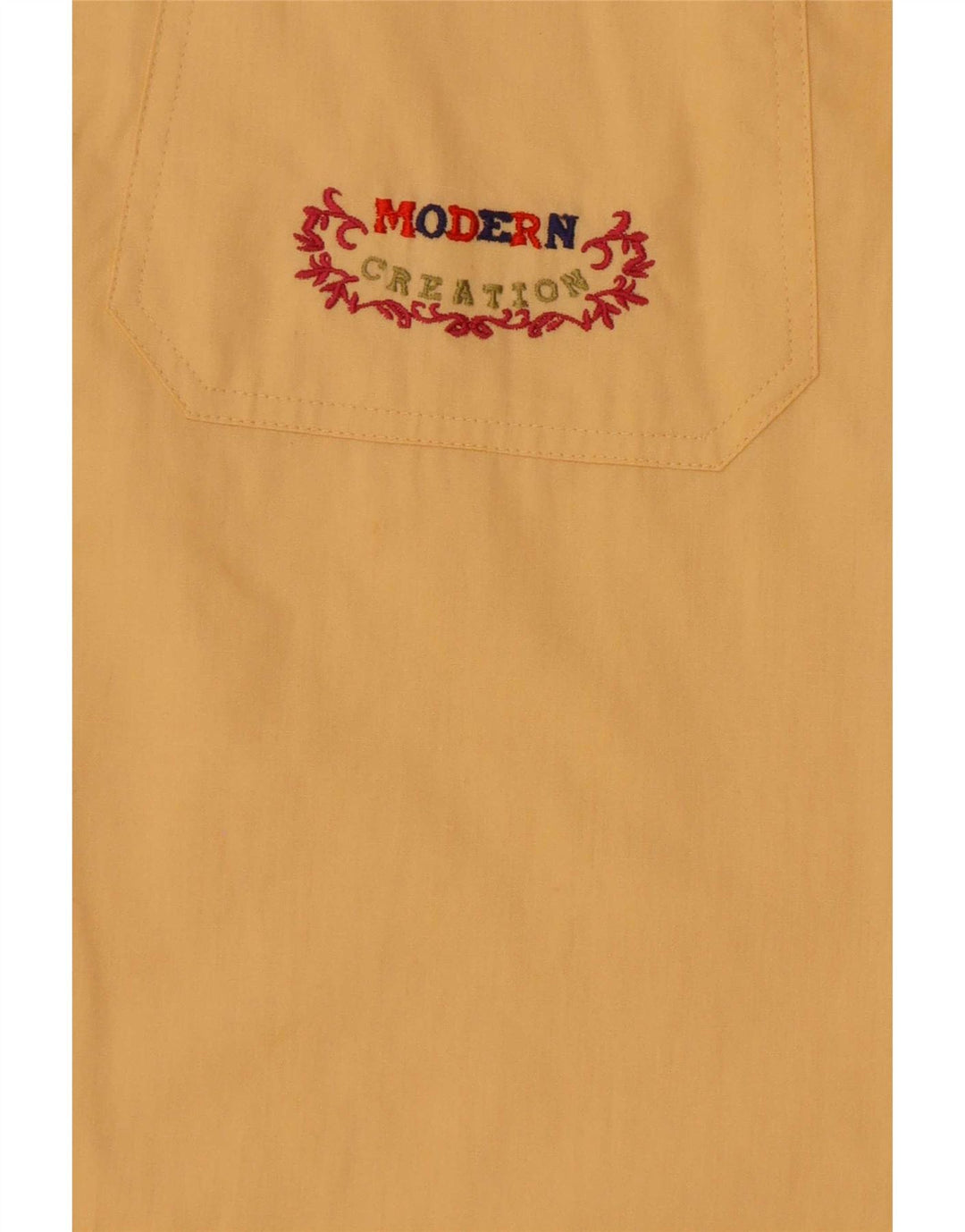 Vintage Womens Loose Fit Shirt EU 38 Medium Yellow Cotton
