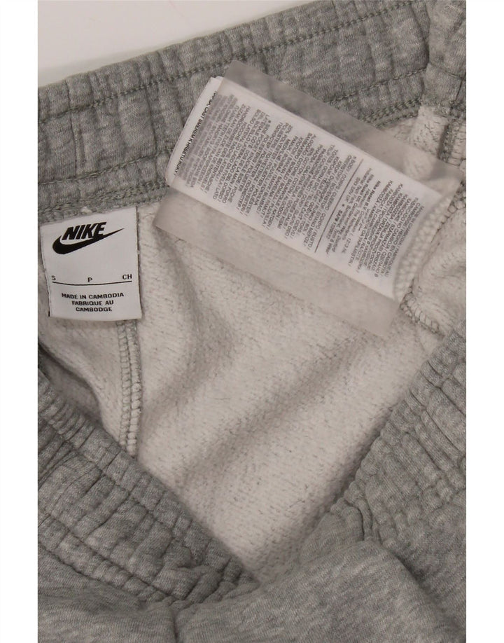 Nike Mens Tracksuit Trousers Joggers Small  Grey Cotton