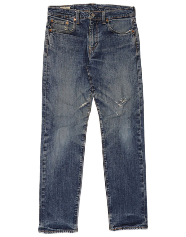 Levi's Jeans dritti effetto vissuto da uomo W30 L30 in cotone blu