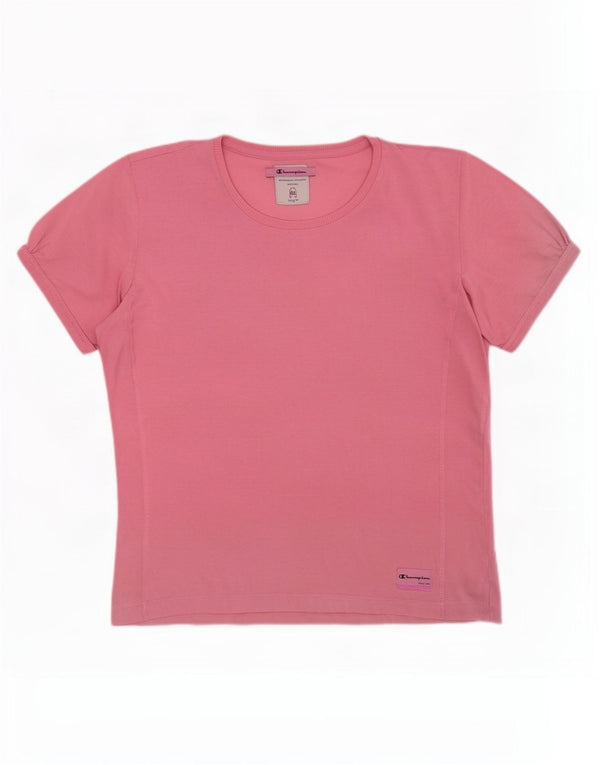 Maglietta Champion da donna Easy Fit, taglia UK 20, 2XL, cotone rosa