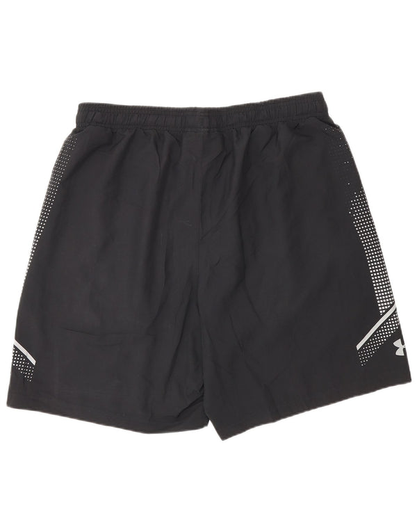 Under Armour Mens Sport Shorts Large Black Colourblock Polyester