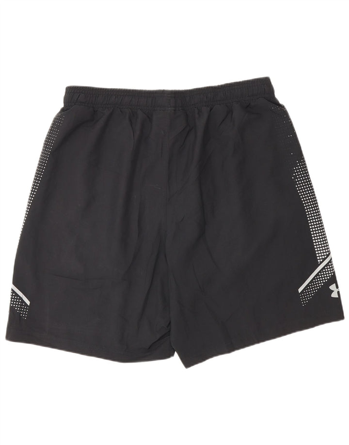 Under Armour Mens Sport Shorts Large Black Colourblock Polyester
