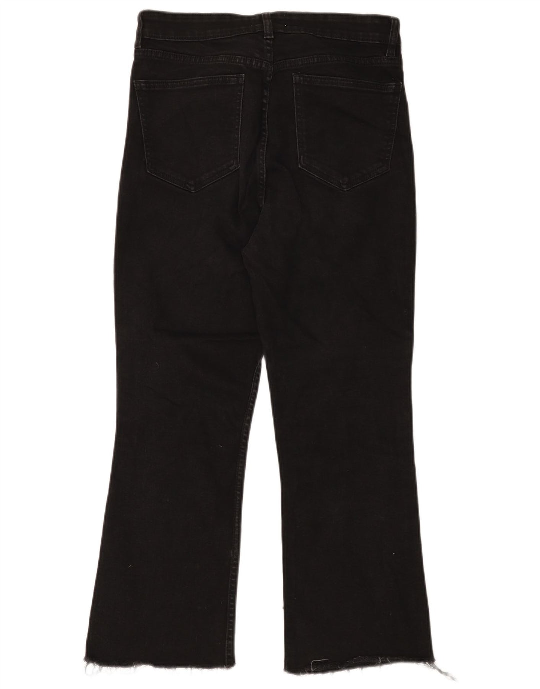 Zara Womens Bootcut Jeans EU 44 XL W34 L25 Black