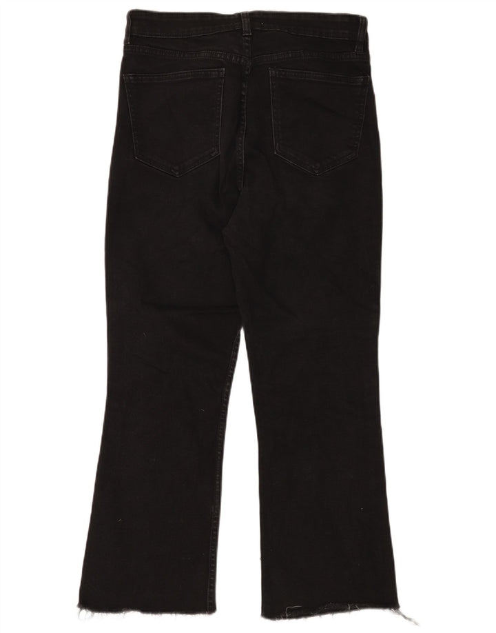 Zara Womens Bootcut Jeans EU 44 XL W34 L25 Black