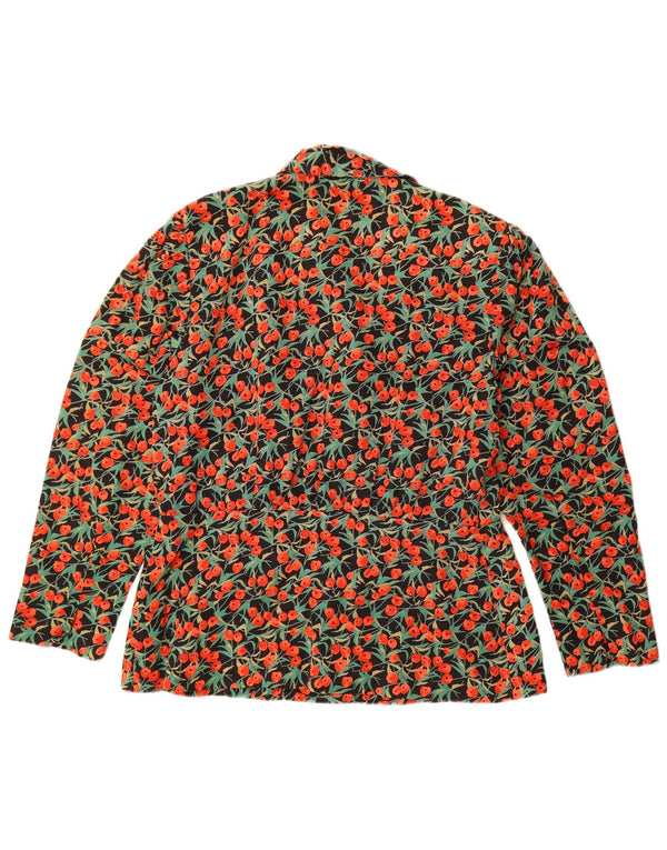 Vintage Womens Shirt Blouse UK 16 Large Multicoloured Floral