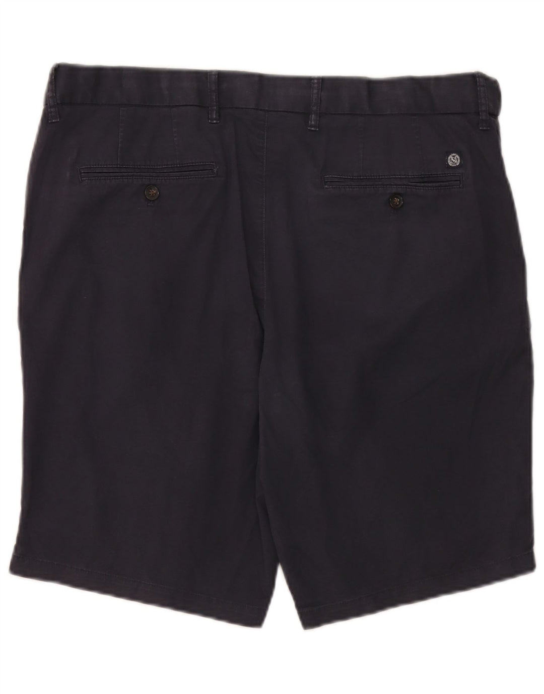Pantaloncini chino da uomo Marks & Spencer W36 grandi in cotone blu navy