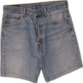 LEVI'S Womens 501 Denim Shorts W34 Large  Blue Vintage Levi's and Second-Hand Levi's from Messina Hembry 