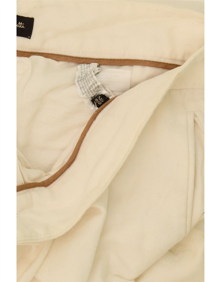 MASSIMO DUTTI Womens Chino Shorts EU 38 Small W28  Beige Cotton Vintage Massimo Dutti and Second-Hand Massimo Dutti from Messina Hembry 