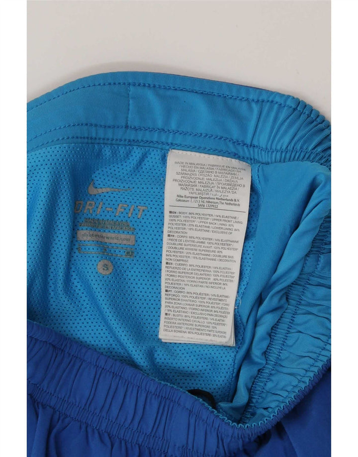 Nike Mens Bermuda Sport Shorts Small Blue Polyester Sports