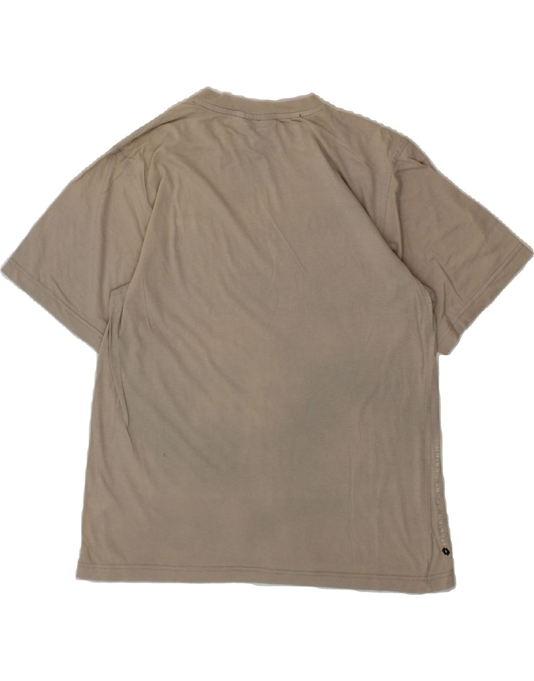 LOTTO Mens T-Shirt Top Small Grey Cotton Vintage Lotto and Second-Hand Lotto from Messina Hembry 