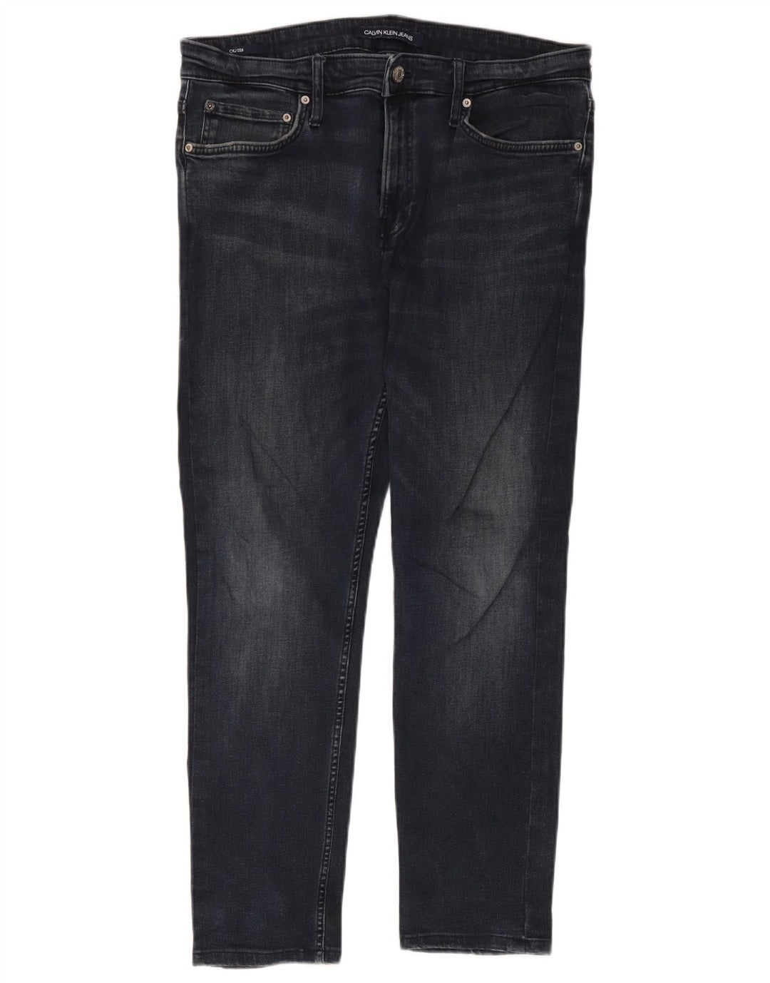 Calvin Klein Mens Slim Jeans W34 L30 Navy Blue