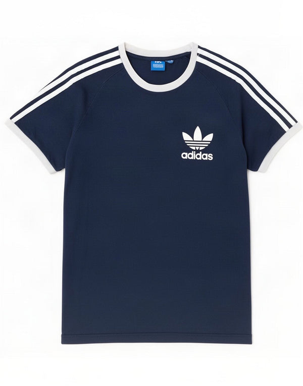 Ανδρικό T-Shirt Adidas Top Medium Navy Blue Cotton