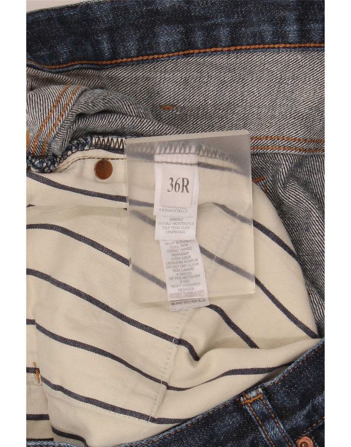 Paul Smith Mens Slim Jeans W36 L32 Blue Cotton