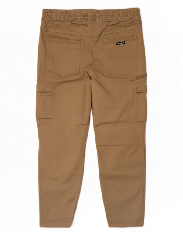 Pantalones cargo ajustados para hombre Caterpillar W44 L32 Algodón beige