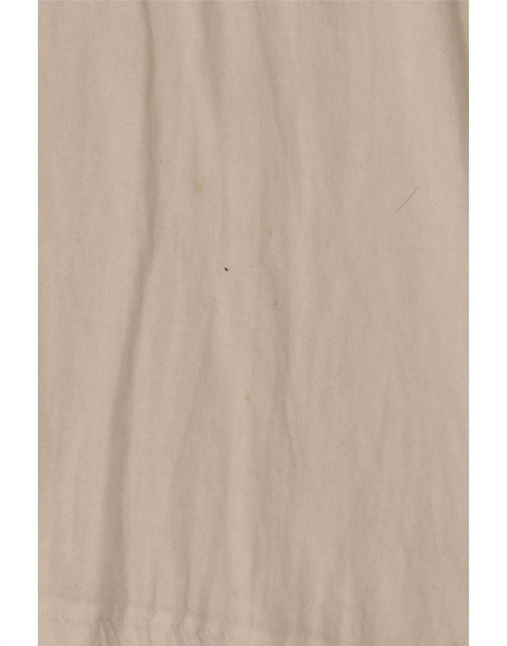 Bluză supradimensionată pentru femei Zara UK 10 Small White