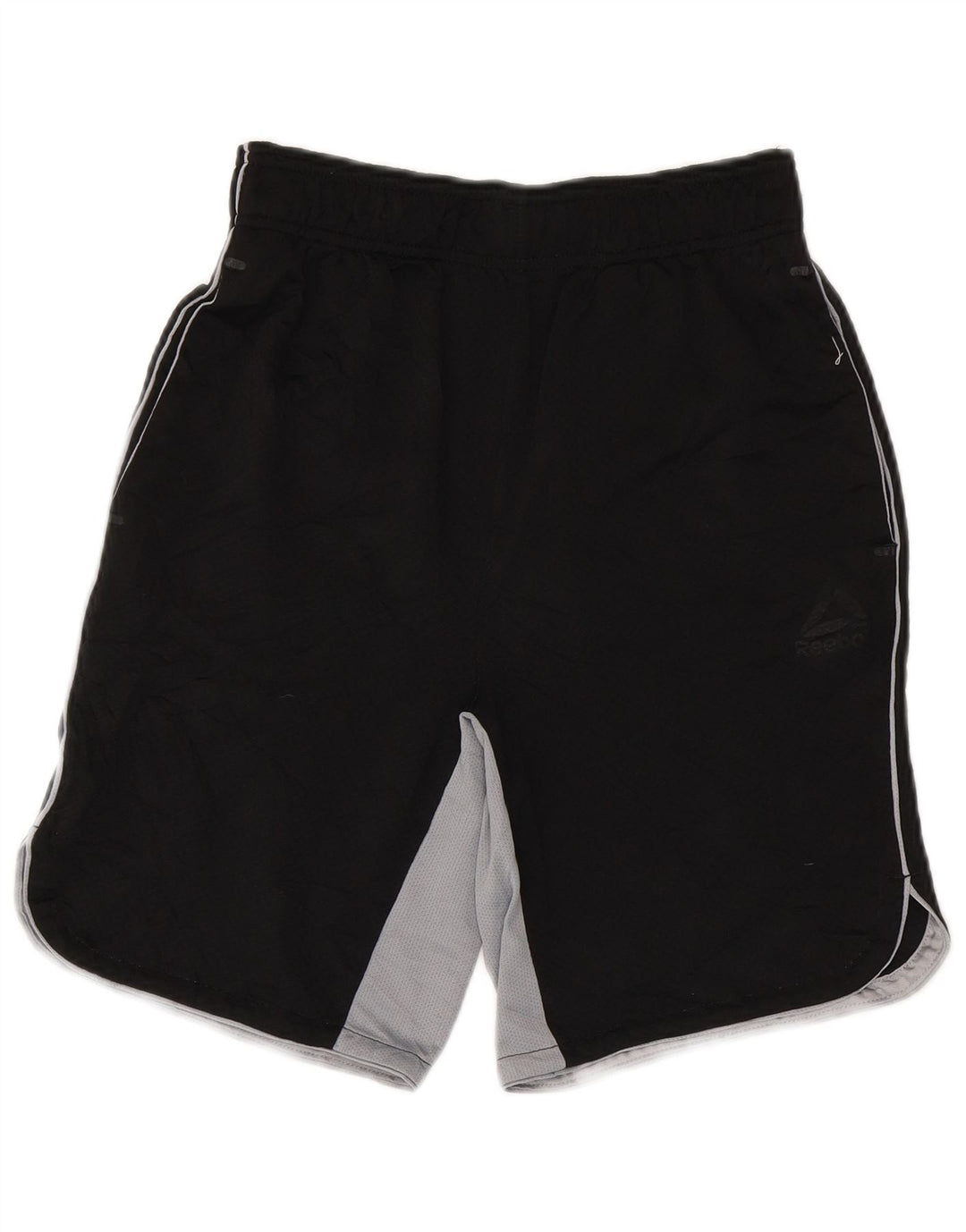 Pantaloni scurti sport pentru bărbați Reebok, negru, poliester color bloc