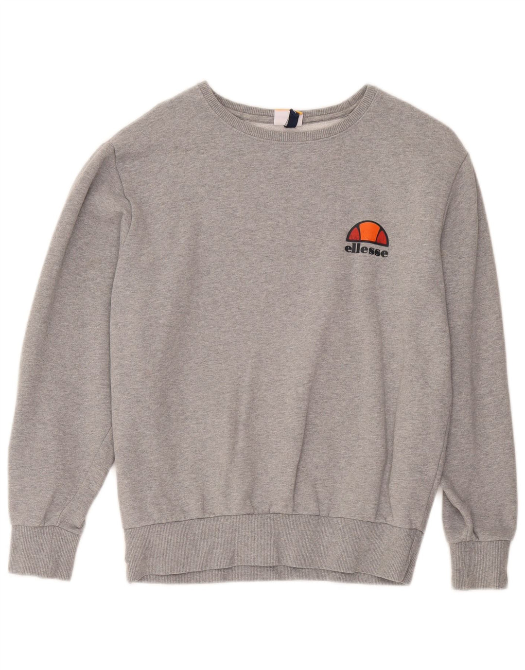 Ellesse Womens Sweatshirt Jumper UK 16 Large Grey Cotton