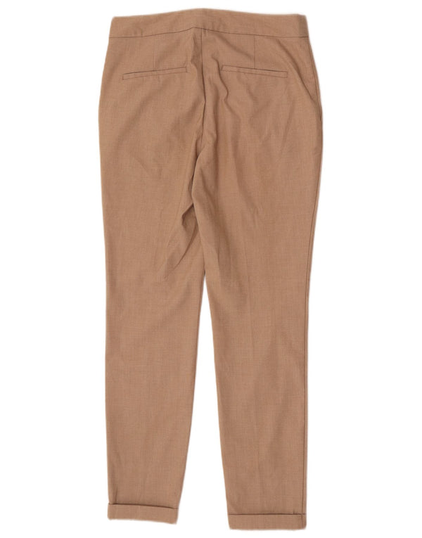 Spodnie damskie Zara EU 34 2XS W24 L27 beżowy poliester