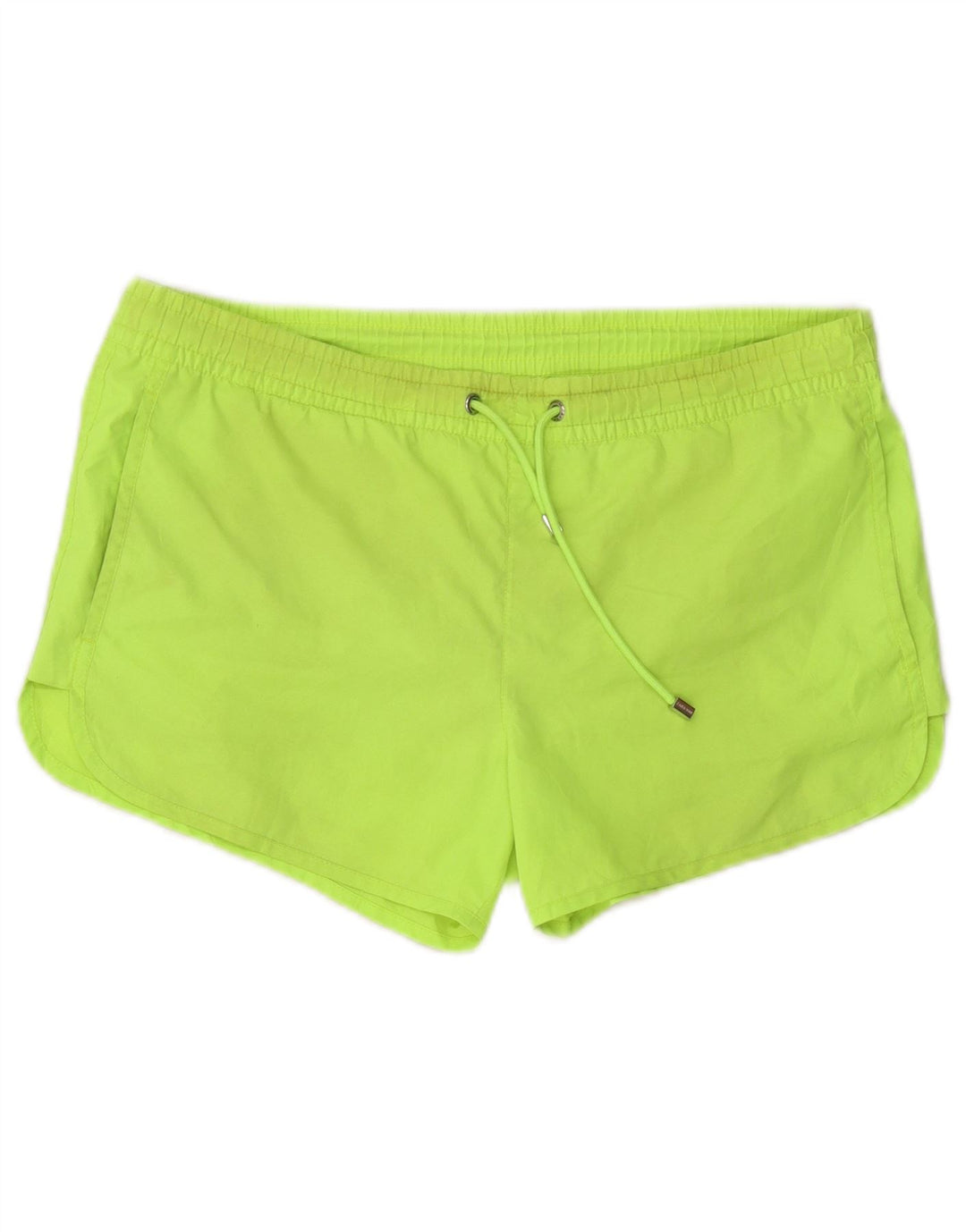 Zara Mens Swimming Shorts Medium Green Polyester