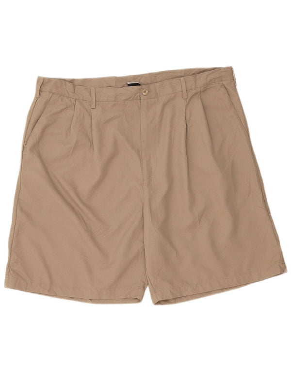 Pantaloni scurți chino pentru bărbați Nike Dri Fit Pegged W42 2XL poliester bej