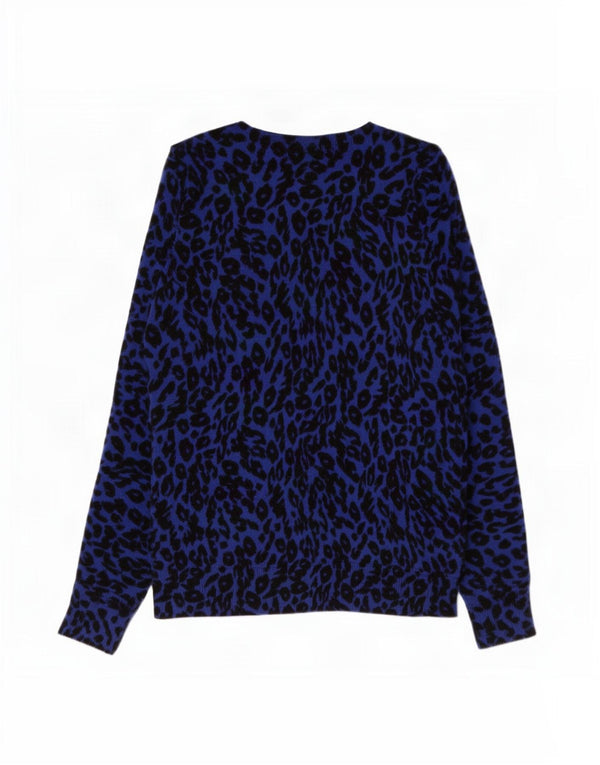 Marks & Spencer Γυναικείο πουλόβερ με λαιμό σκάφος UK 8 Small Navy Blue