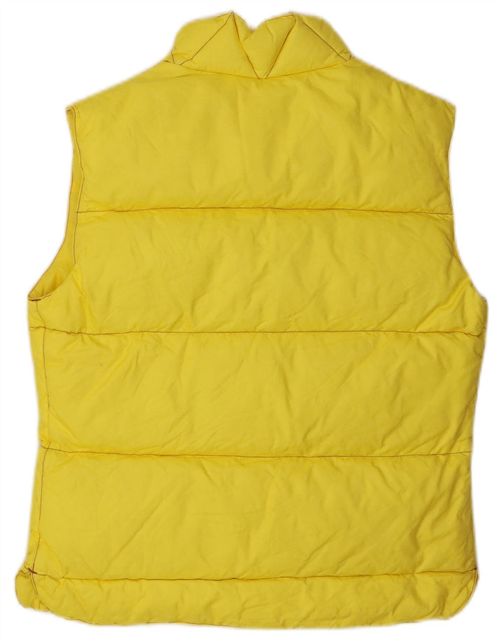 Murphy & Nye Damen Wattierte Weste UK 10 Small Gelbes Nylon