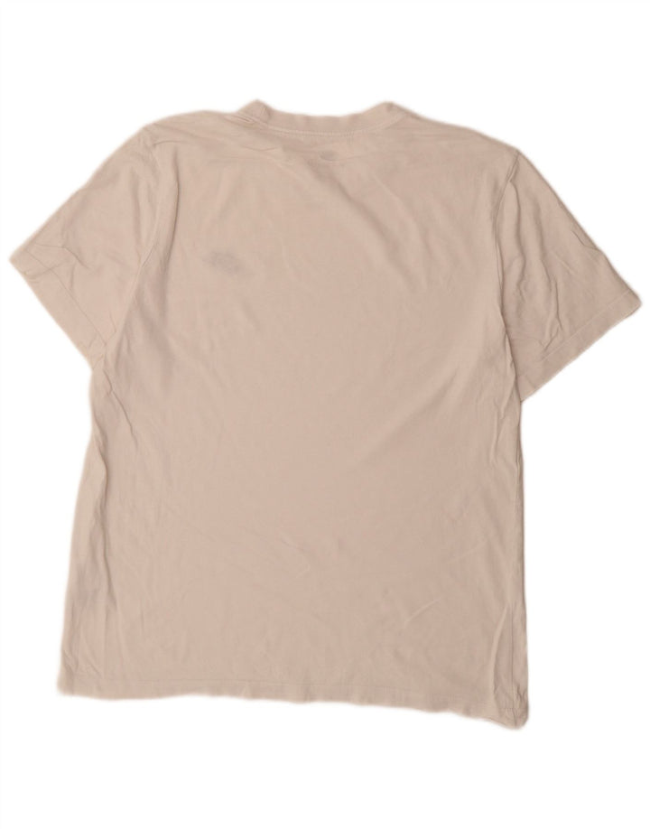 Nike Mens T-Shirt Top Large White Cotton