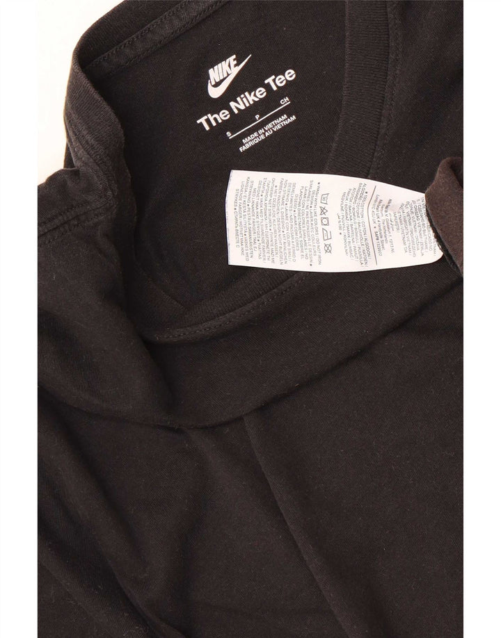 T-shirt Nike da uomo Top Small in cotone nero