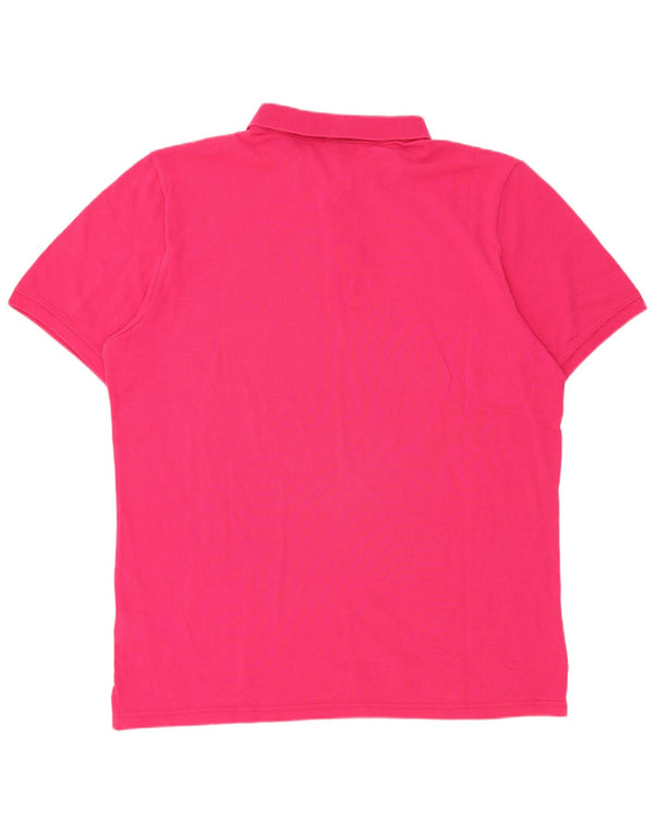 Napapijri Polo Homme 2XL Rose Coton
