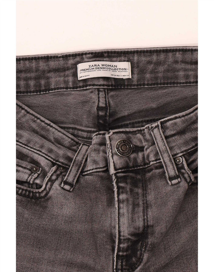 Blugi evazați pentru femei Zara EU 34 2XS W24 L33 gri