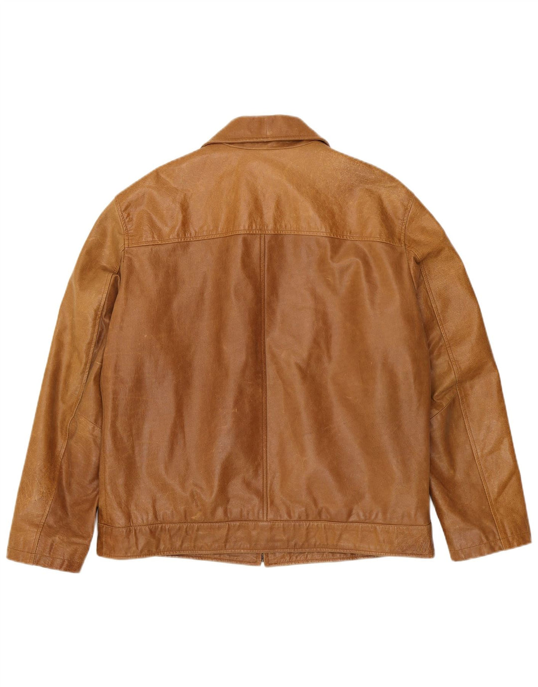 Mays & Rose Chaqueta de cuero para hombre UK 42 XL Beige