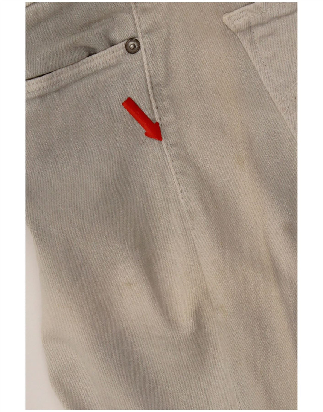 Levi's Womens Skinny Jeans W29 L34 Grey Cotton