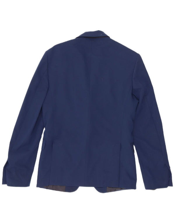 Zara Chaqueta Blazer De 2 Botones Para Hombre EU 44 XS Azul Marino