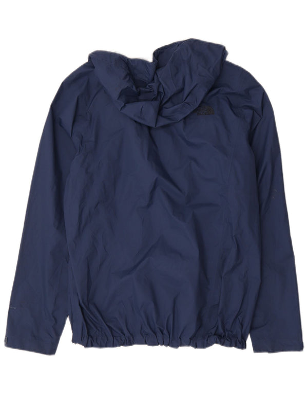 The North Face Veste de pluie à capuche pour femme UK 16 Large Bleu marine