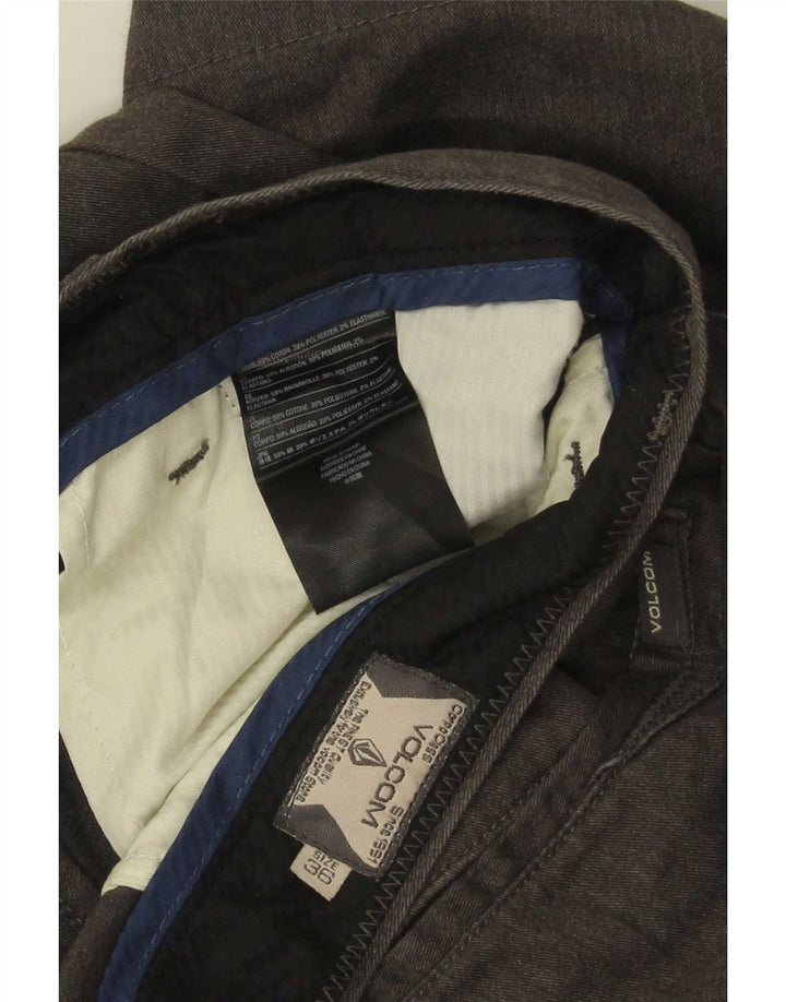 Volcom Short Chino Homme W36 Large Gris Coton