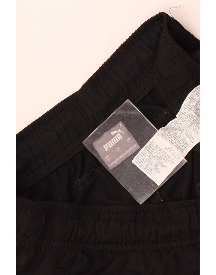 Puma Mens Sport Shorts Large Black Polyester