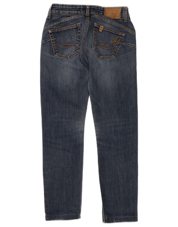 Liu Jo Womens Cropped Jeans W28 L25 Blå Bomuld