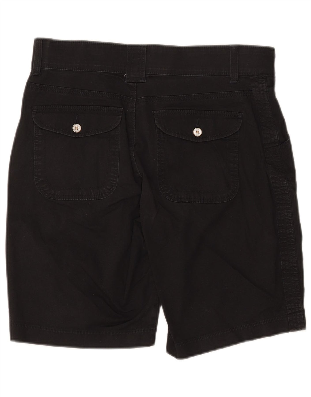 LEE Womens Chino Shorts US 6 Medium W30  Black Cotton