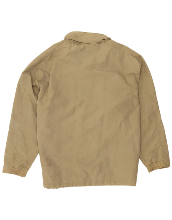 Kappa Mens Rain Jacket UK 40 Large Khaki Polyamide