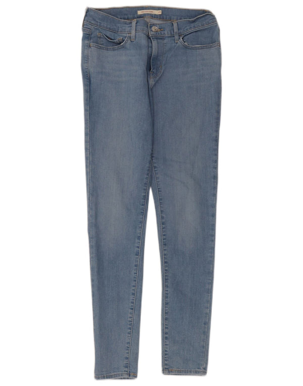 Levi's Damen 710 Super Skinny Jeans W29 L30 Blaue Baumwolle